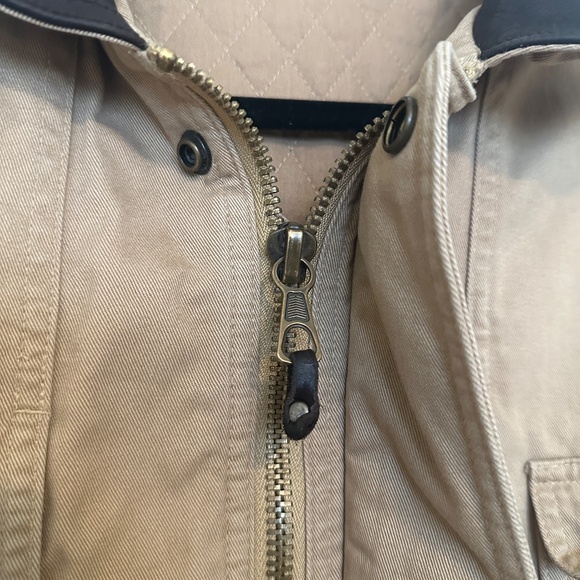 Vintage Quilted Canvas & Leather Utility Vest - J Peterman Company - Picture 5 of 9